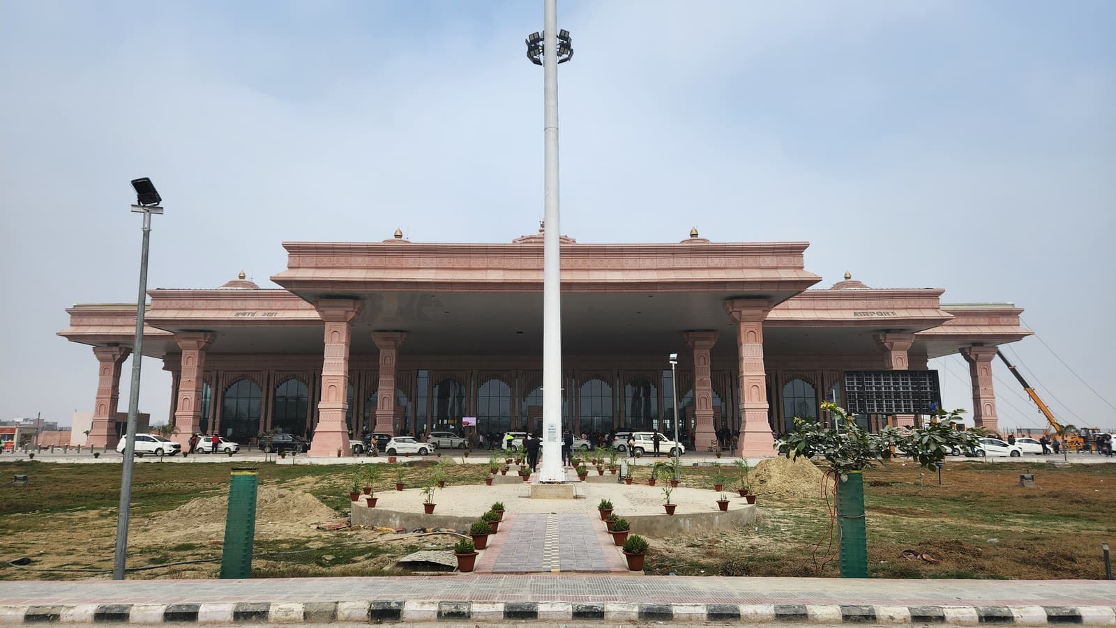 The terminal building of Maharishi Valmiki International Airport in Ayodhya